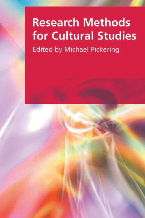 Couverture_Research Methods for Cultural Studies