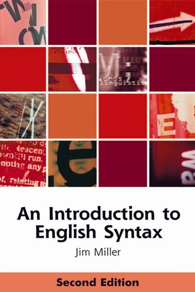 Front cover_An Introduction to English Syntax