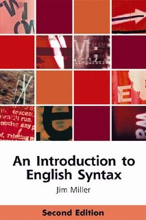 Front cover_An Introduction to English Syntax