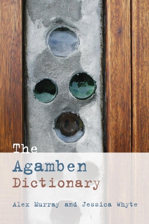 Front cover_The Agamben Dictionary