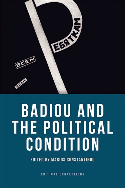 Front cover_Badiou and the Political Condition