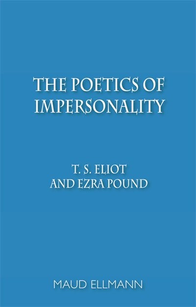 Couverture_The Poetics of Impersonality