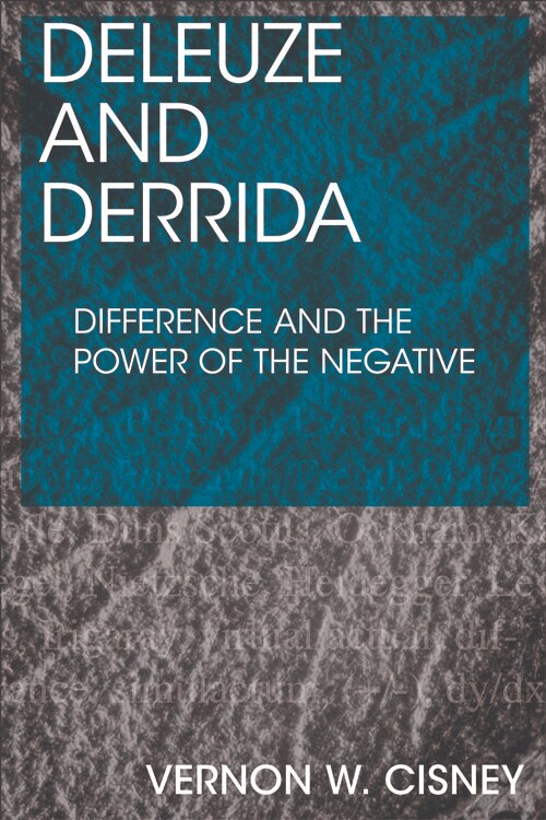 Front cover_Deleuze And Derrida