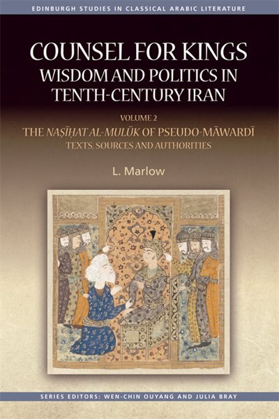 Couverture_Counsel for Kings: Wisdom and Politics in Tenth-Century Iran