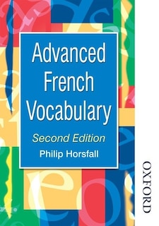 Front cover_Advanced French Vocabulary