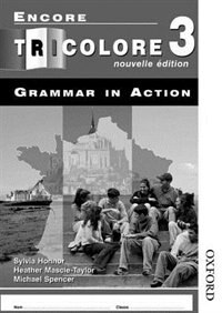 Front cover_Encore Tricolore Nouvelle: Level 3 Grammar in Action Pack (x8)