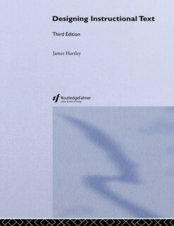 Couverture_Designing Instructional Text