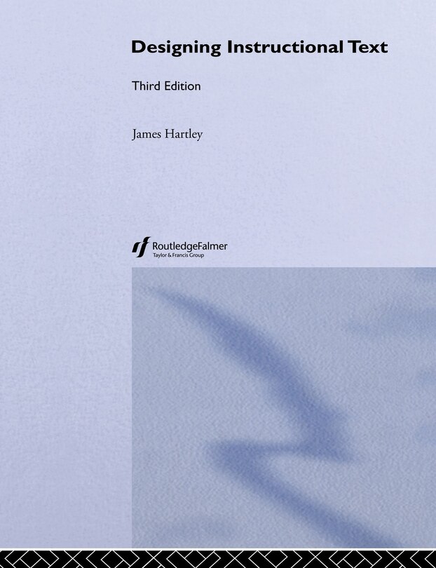 Couverture_Designing Instructional Text