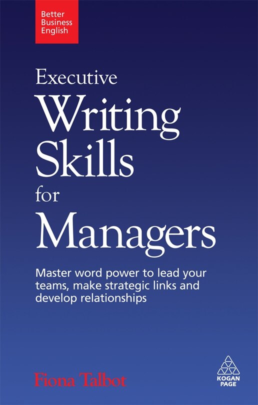 Front cover_Executive Writing Skills for Managers