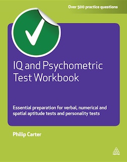 Front cover_IQ and Psychometric Test Workbook