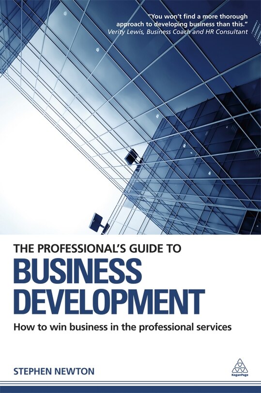 Front cover_The Professional's Guide To Business Development