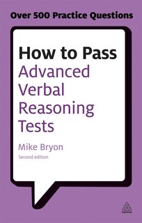 Front cover_How To Pass Advanced Verbal Reasoning Tests