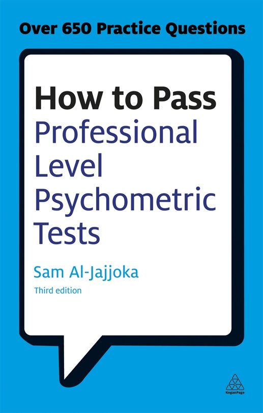 Front cover_How To Pass Professional Level Psychometric Tests