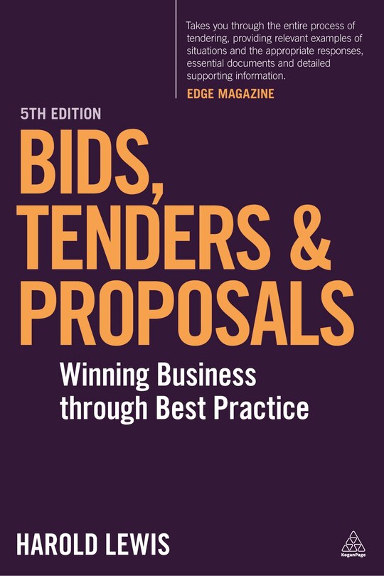 Front cover_Bids, Tenders And Proposals