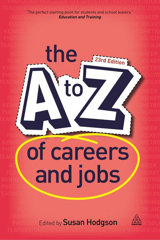 Front cover_The A-z Of Careers And Jobs