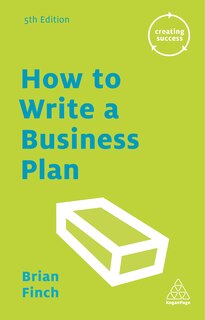 Couverture_How To Write A Business Plan