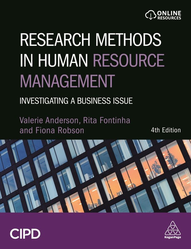 Front cover_Research Methods In Human Resource Management