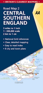 Front cover_Central Southern England Road Map