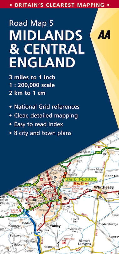 Couverture_Midlands & Central England Road Map