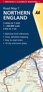 Front cover_Northern England Road Map