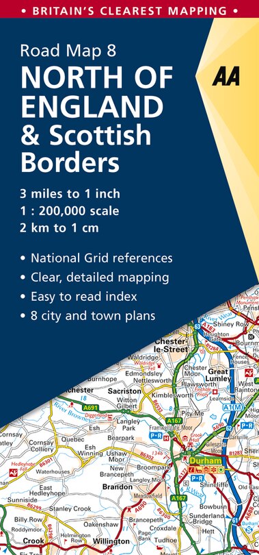 Couverture_North Of England & Scottish Borders Road Map