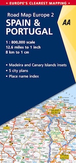 Front cover_Road Map Spain & Portugal