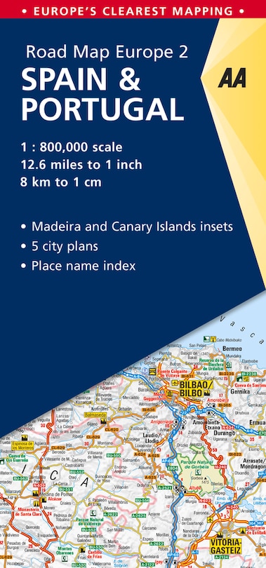 Front cover_Road Map Spain & Portugal