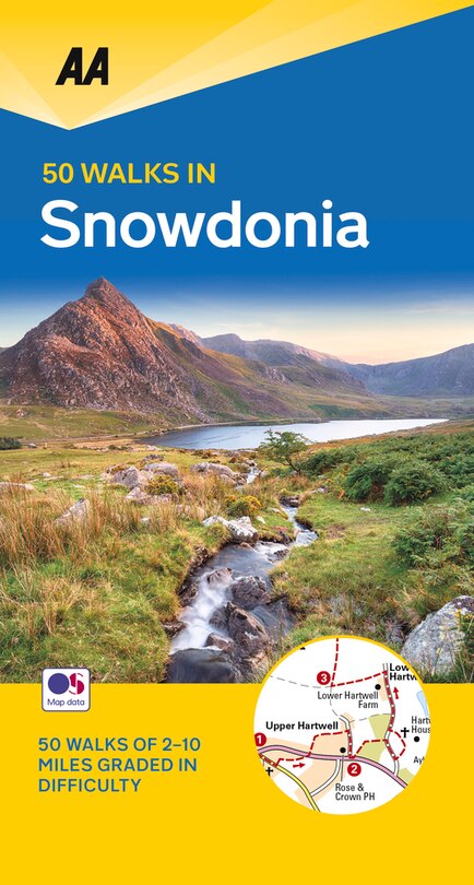 Front cover_50 Walks In Snowdonia And North Wales