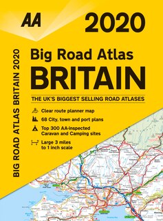 Front cover_Big Road Atlas Britain 2020