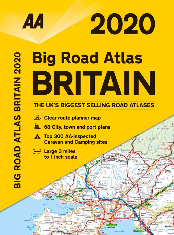 Front cover_Big Road Atlas Britain 2020