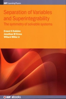 Front cover_Separation Of Variables And Superintegrability