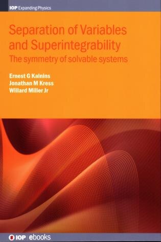Front cover_Separation Of Variables And Superintegrability