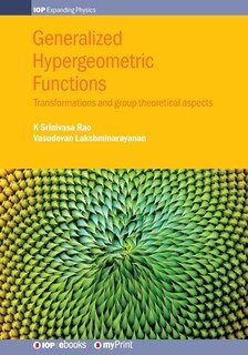Front cover_Generalized Hypergeometric Functions