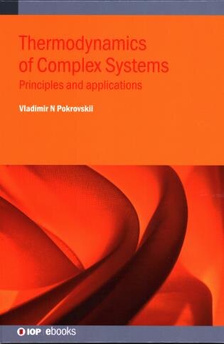 Couverture_Thermodynamics Of Complex Systems