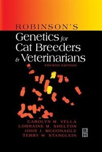 Couverture_Robinson's Genetics For Cat Breeders And Veterinarians