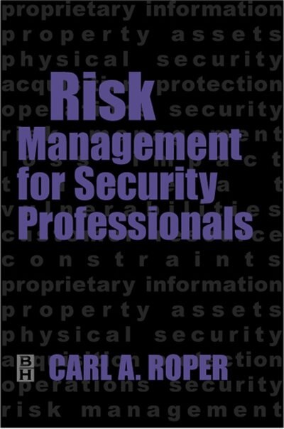 Couverture_Risk Management For Security Professionals