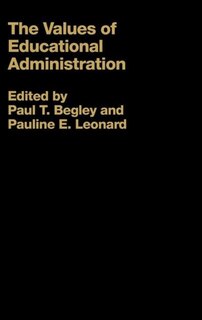 Front cover_The Values of Educational Administration