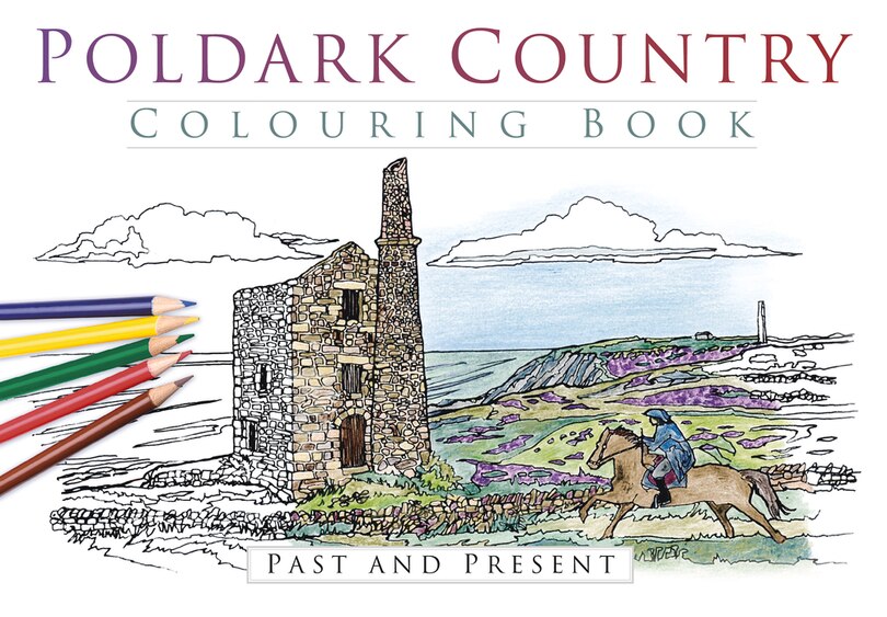 Couverture_Poldark Country Colouring Book
