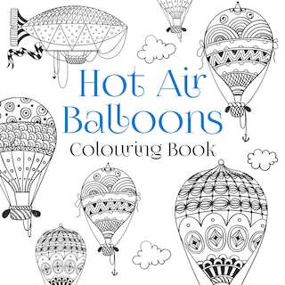 Couverture_Hot Air Balloons Colouring Book