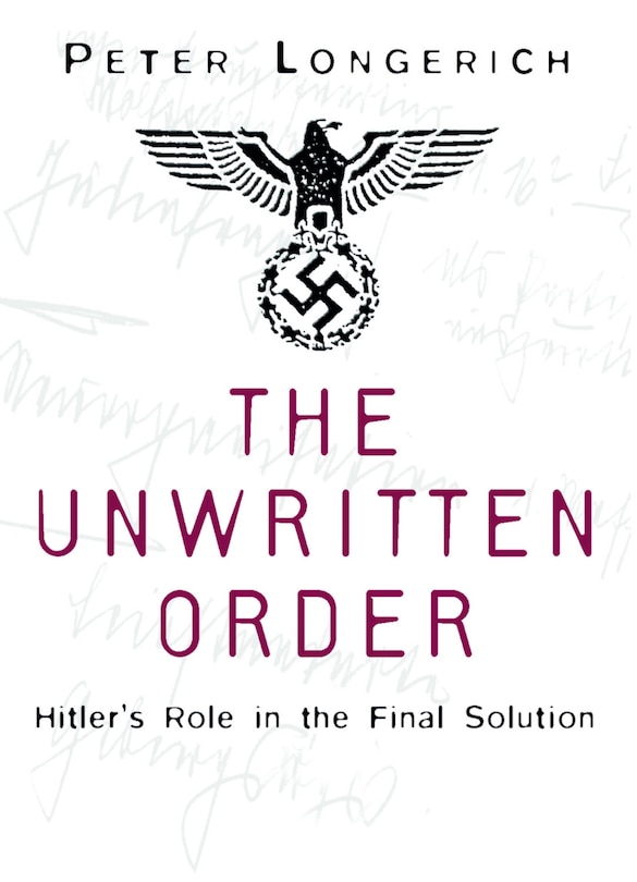 Front cover_The Unwritten Order