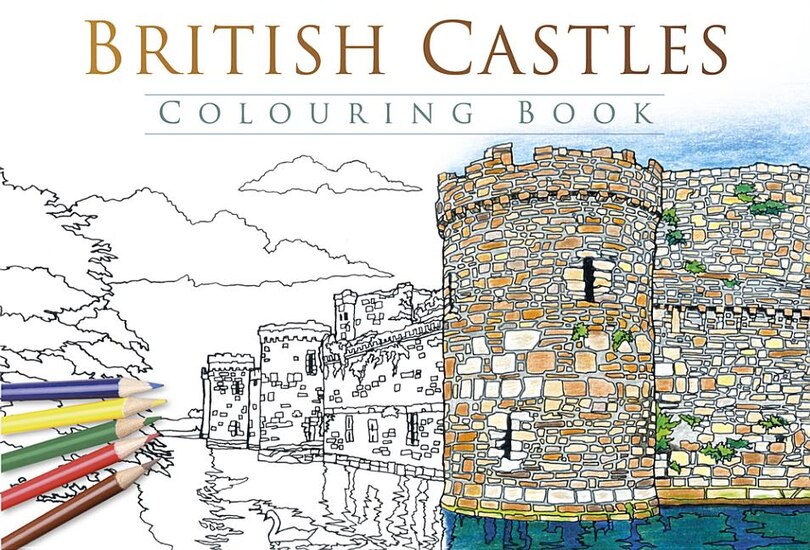 Couverture_British Castles Colouring Book