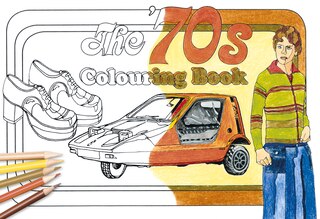 Front cover_The '70s Colouring Book