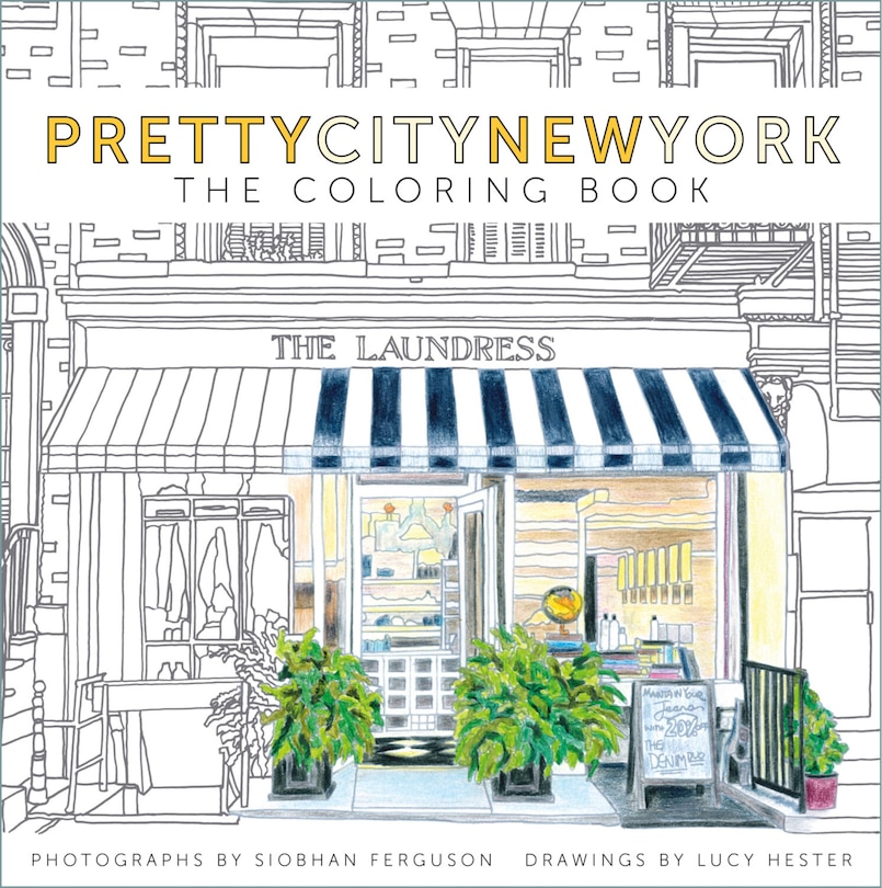 Front cover_Prettycitynewyork: The Coloring Book
