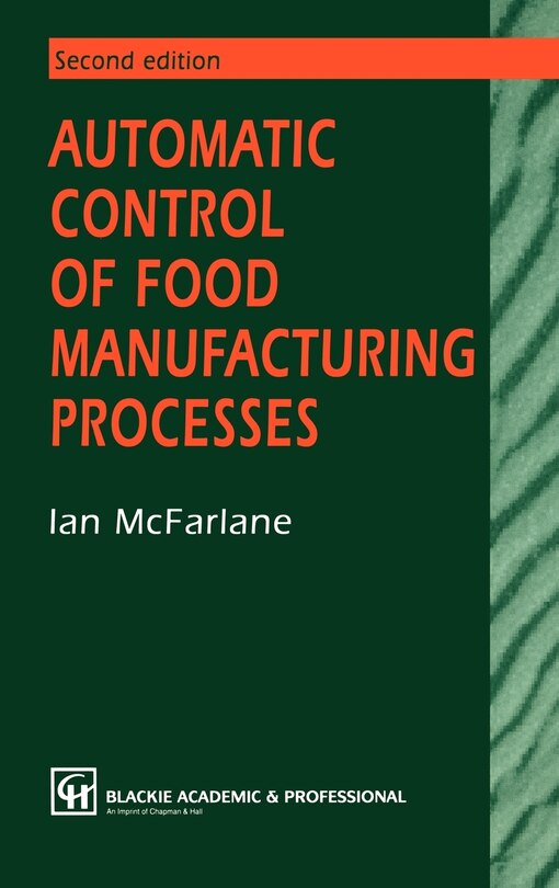 Front cover_Automatic Control of Food Manufacturing Processes