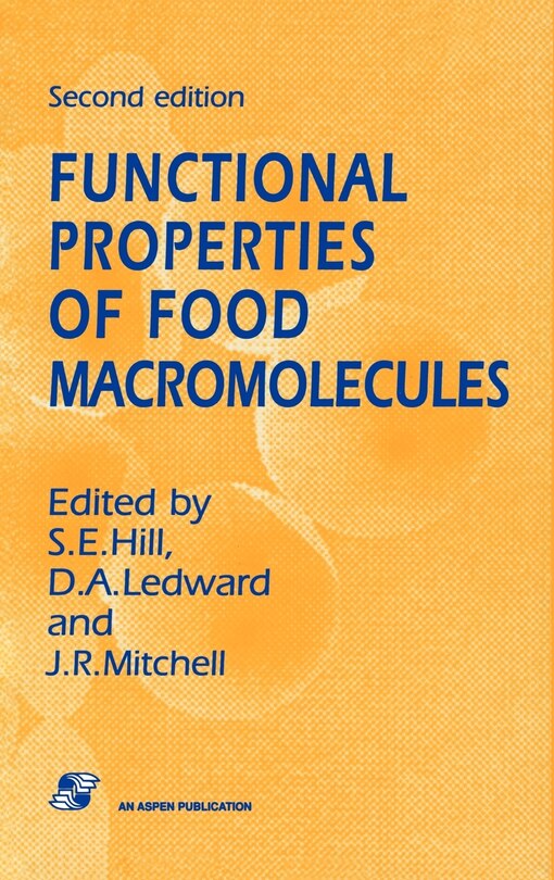 Couverture_Functional Properties of Food Macromolecules
