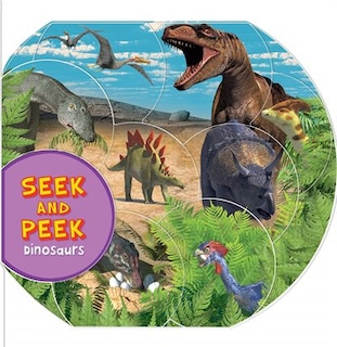 Front cover_Seek and Peek: Dinosaurs