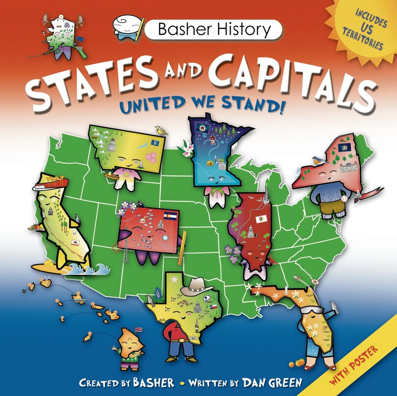 Front cover_Basher History: States and Capitals