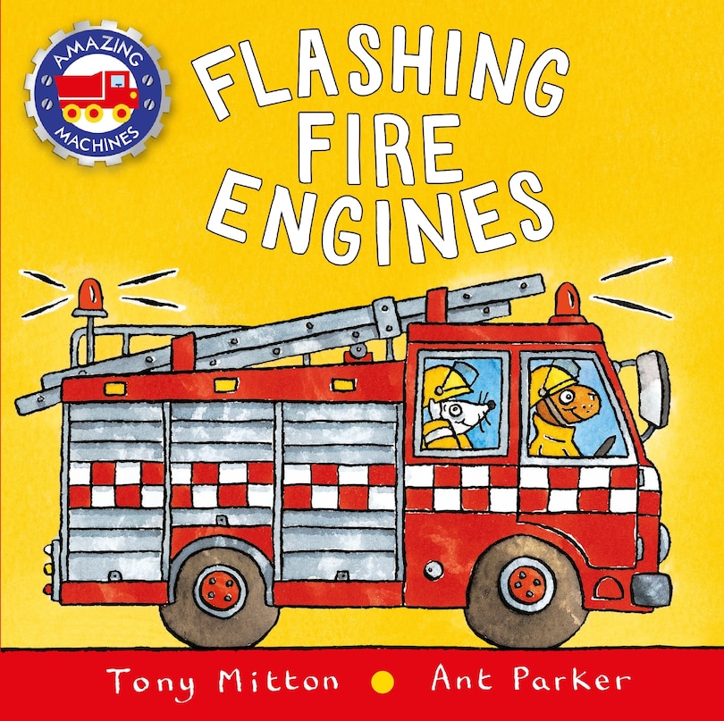 Flashing Fire Engines