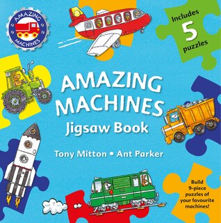 Front cover_Amazing Machines Jigsaw Book