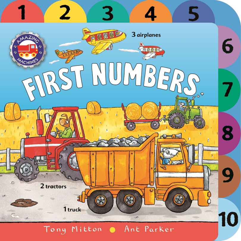 Front cover_Amazing Machines: First Numbers